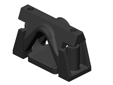Групповое кабельное крепление D 40-70 мм EKF gcc3-4070