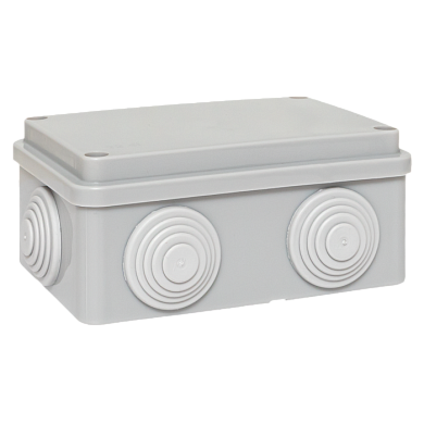 Коробка распределительная КМР-050-048 пылевлагозащитная, 6 мембранных вводов, уплотнительный шнур (120х80х50) EKF PROxima plc-kmr-050-048