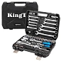 Набор инструментов 82 пр1/4''&1/2'' 6-гр KINGTUL KT-82