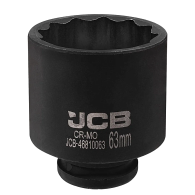Головка ударная глубокая 63 мм 12-гр 3/4'' JCB JCB-46810063