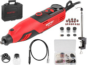 Гравер электрический MG 3217, 130 Вт, 10000-35000 об/мин, цанга 3,2 + БЗП, с насадками 175 пр WORTEX 1335932