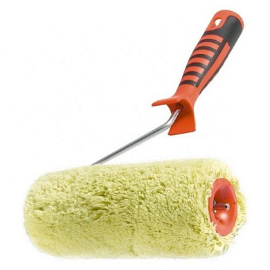 Валик для Фасадных работ синтетический, с двухкомп.ручкой, 250 мм, ворс 18 мм, D 48 мм, D ручки 6 мм, полиакрил Matrix 80656