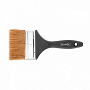Кисть плоская ''Евро'', натуральная щетина, пластмассовая ручка MTX