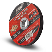 Круг отрезной по металлу и нержавеющей стали 125x1.2x22.2 мм 10 шт JBC JBC-CW505S[к-т 10 шт.]