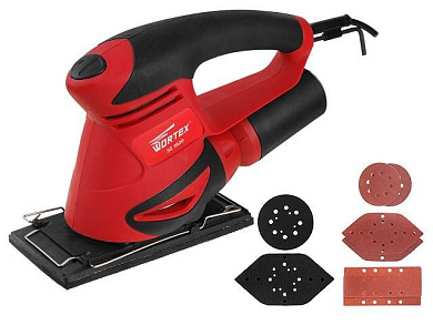 Виброшлифмашина SS 1920 + набор насадок Wortex SS19200019