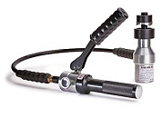 Гидравлическая система с выносным алюминиевым прессом для пробивки отверстий в стальных листах КВТ ПГПО-60А