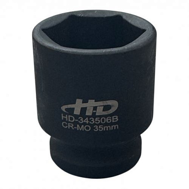 Головка торцевая ударная 3/4" 6гр. 35 мм L58 мм CrMo H-D HD-343506B