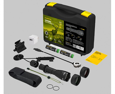 Фонарь Viking Pro Magnet USB Extended Set Белый Armytek F07702C