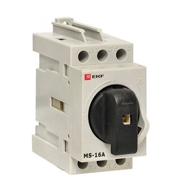 Рубильник модульный MS-16A 3P на DIN-рейку EKF ms-16d