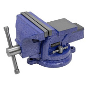 Тиски стальные поворотные с наковальней 4''-100 мм RockForce RF-6540204W