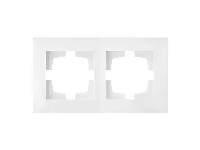 Рамка 2-местная белая, Стиль новый, Bylectrica ЮЛИГ.735212.552