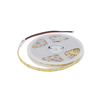 Лента светодиодная COB - 9,8W/m, 8мм, 320 д/м, IP20, нейтральный белый (4000K) - 5м AKS 91246