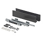 Система ящиков Evolution L-400 h116 графит SOFT CLOSE ДСП16мм SLIMBOX EVOLUTION 117760