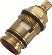 Дивертор встроенный 20 шлицов G1/2 керамика "переключатель на душ в корпусе" Ledeme L52-6