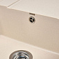 Мойка кухонная из мраморной крошки, cream, Wisent W780-30