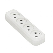 Колодка 4 гн, 10А 2,2кВт б/з Эксперт EKF PROxima AKB10-4