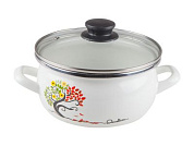 Кастрюля 3,0л (сфера) "Омелия" Сантэкс 1-2430112(Бл)(01)