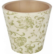 Горшок для цветов London Deco 230 мм, 5л Изящный узор Пластик Репаблик ING6206УЗ