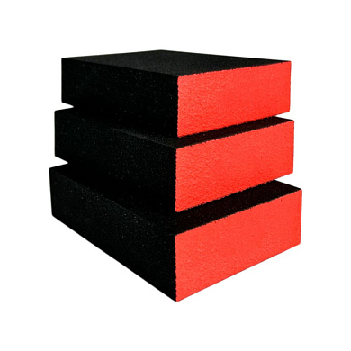 Губка четырехстороння EVA 100х70х25 мм P150 HOREX GTA104T150