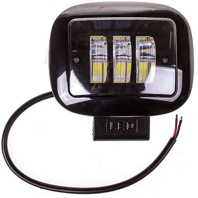 Фара светодиодная OFF ROAD 120*100(120)*60 мм прямоугольная 12V/24V 0W 6000K диода Дальний SKYWAY S08401037