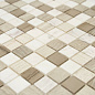 Мозаика MONTE MIX 3, 23х23 мм, MosaicStory MS-552