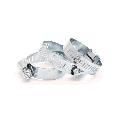 Хомут железный 32-51мм 1 1/4'' - 2'', 50 шт, KING 32-51мм