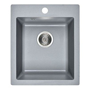 Мойка кухонная из мраморной крошки, gray, Wisent W420-29