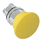 Исполнительный механизм кнопки XB4 "Грибок" желтый возвратный без фиксации без подсветки EKF PROxima XB4BC-Y