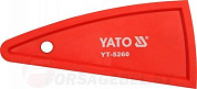 Шпатель пластмассовый для силикона Yato YT-5260