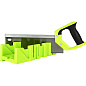 Стусло с ножовкой Deli GS EDL580900, 22.5°/45°/90°, 13 TPI, 300 мм, черный, зеленый