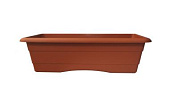 Ящик балконный №2, l=480 h=170, терракот Гарденпласт 81002
