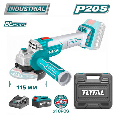 Аккумуляторная угловая шлифмашина Li-Ion TAGLI2011587