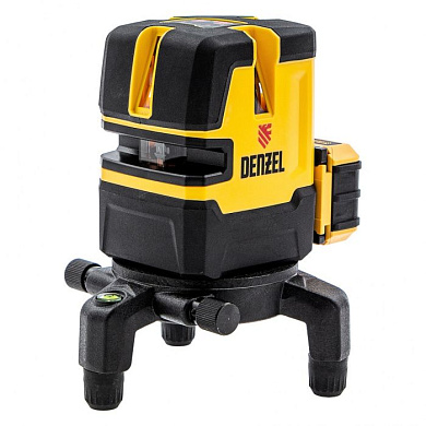 Лазерный уровень LX 05 Red, 20 м, 635 нм, аккумулятор Li 5200 mAh, резьба 5/8'' Denzel 35071