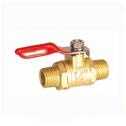 Кран воздушный шаровый, наруж. резьба 1/4" H-D BV-8