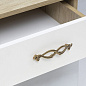 Ручка меб. скоба мет. DECORA 128 старое золото AKS 68406