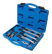 Съемник 2-х захватный комбинированный, длина лап: 100, 200, 250 мм, захват-140 мм RockForce RF-666A18