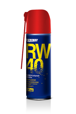 Смазка универсальная RW-40 "Умный распылитель" 450 мл. аэрозоль RUNWAY RW6045