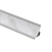 Плинтус ПВХ к столешнику LР мрамор каррара (89) (1шт=3м.п.) EL-MECH-PLAST 60383