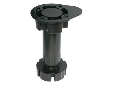 Опора кухонная регулируемая H 95-130 черная Starfix SMP-57508-1