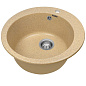 Мойка кухонная из мраморной крошки, песок, A04-21 Gerhans