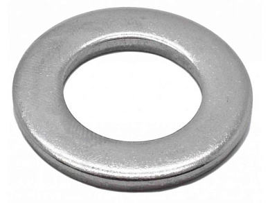 Шайба М4 плоская, нерж.сталь, А2, DIN 125, 100 шт в зип-локе Starfix SMZ1-66532-100
