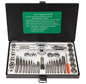 Набор метчиков и плашек метрических 40 пр RockForce RF-M040-1