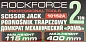 Домкрат механический ''ромб'' 2 т RockForce RF-10152A