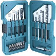Набор сверл и бит 17 шт Makita D-40200