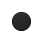 Заглушка самоприлипающая к конфирматам черный гладкий (14325) (лист-25шт.) FOLMAG 16752