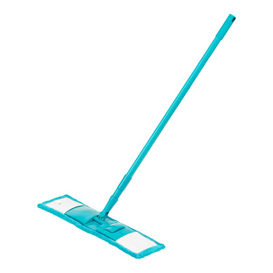 Швабра 120 см с пластик. складной подошвой, насадка из микрофиб, рукоятка телескоп., Home Palisad 93512