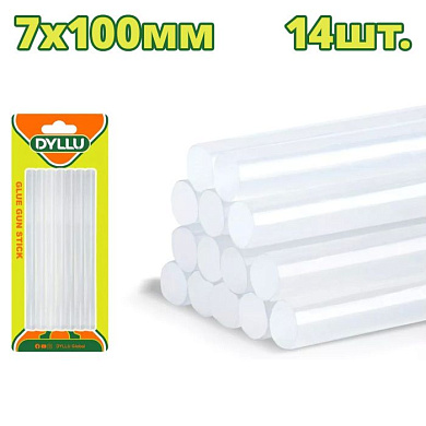 Клеевые стержни 7x100 мм DYLLU DTGJ3510 (14 шт)