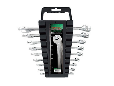 Набор ключей комбинированных 6-24 мм 15° 14 пр. на клипсе Toptul GAAC1401
