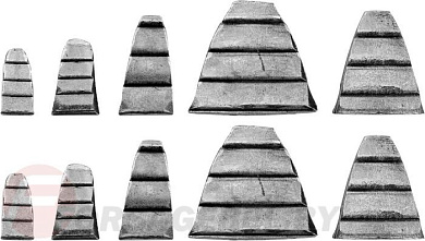 Клинья для молотков 10 шт. Vorel 99472