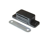 Защелка магнитная черная, 2 шт в зип-локе Starfix SMZ1-1150-2